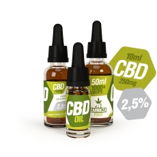 CBD Olie 2.5% 10ml