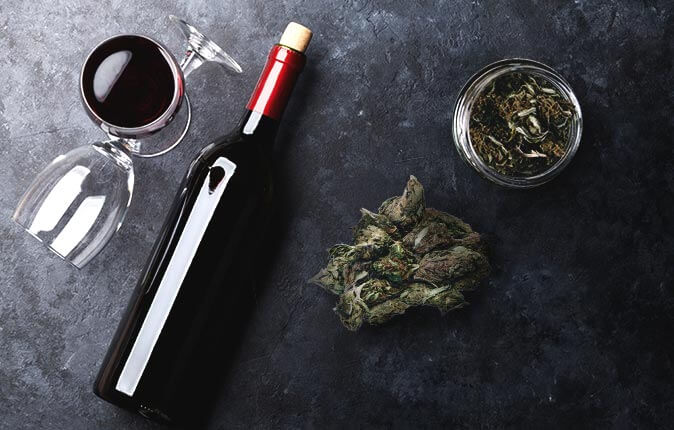 Wijn Met Cannabis